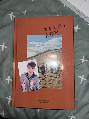 SEVENTEEN Teenage album + photocard beschikbaar voor biedingen