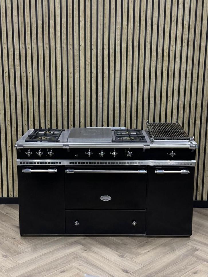 Lacanche Fornuis 150cm + Veel Opties + Lava Steen Grill, Witgoed en Apparatuur, Fornuizen, Vrijstaand, Gas, 5 kookzones of meer