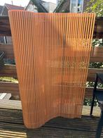 KONSTA PVC Rolscherm teak look kunststof bruin, 3 m x 90 cm, Tuin en Terras, Tuinschermen, Ophalen, Kunststof, Gebruikt, 200 cm of meer