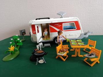 Playmobil 5434 Gezinscaravan beschikbaar voor biedingen
