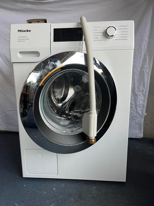 Nieuwe Miele wasmachine met bluetooth (43 wasbeurten gehad), Witgoed en Apparatuur, Wasmachines, Nieuw, Voorlader, 8 tot 10 kg