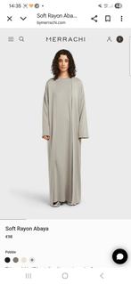merrachi rayon abaya en onderjurk maat s/ m nieuw, Kleding | Dames, Ophalen of Verzenden, Nieuw, Onder de knie
