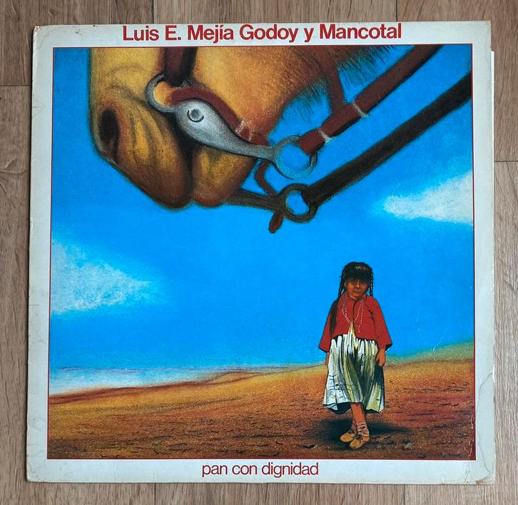 LP LUIS E. MEJÍA GIDOY - Pan Con Dignidad ( NICARAGUA 1982), Cd's en Dvd's, Vinyl | Wereldmuziek, Gebruikt, Latijns-Amerikaans