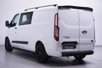 Ford Transit Custom 2.0 TDCI 130 pk Dubbel Cabine Edition 6-, Auto's, Bestelauto's, Voorwielaandrijving, Stof, Gebruikt, 4 cilinders