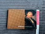Postcard boekje Kunst Rembrandt, Ophalen of Verzenden, Ongelopen, Overige thema's