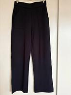 Norah wide leg broek sweatstof blauw 40, Kleding | Dames, Maat 38/40 (M), Blauw, Nieuw, Ophalen of Verzenden