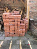 ABC gebakken klinkers , maat 20 10 5 cm rood ongeveer 7m2, Tuin en Terras, Tegels en Klinkers, Ophalen of Verzenden, Zo goed als nieuw
