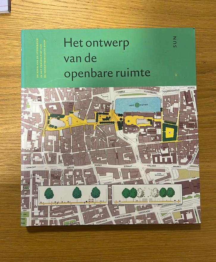 Het ontwerp van de openbare ruimte, Boeken, Techniek, Zo goed als nieuw, Bouwkunde, Ophalen of Verzenden