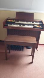 Viscount Orgel met Bank, Muziek en Instrumenten, Ophalen, Gebruikt, 2 klavieren, Orgel