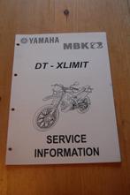 Yamaha DT-XLIMIT service informaltie, Ophalen of Verzenden, Nieuw