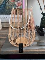 31cm Boho bohemian kaarsenhouder rotan look met metaal, Huis en Inrichting, Woonaccessoires | Kandelaars en Kaarsen, Ophalen, Zo goed als nieuw
