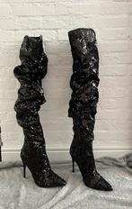Pleaser, Courtly 3011 Maat 40, Kleding | Dames, Hoge laarzen, Zwart, Nieuw, Pleaser