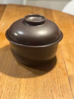 Arabia Finland Liekki dekschaal - bruin - 22 cm, Huis en Inrichting, Keuken | Potten en Pannen, Ophalen of Verzenden, Zo goed als nieuw