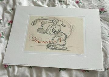 Disney tekeningen ( Disneyland Parijs). beschikbaar voor biedingen