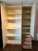 Prachtige grenen kast 222x150x56(58) HxBxD met spiegeldeur., Huis en Inrichting, Kasten | Kledingkasten, Ophalen, 200 cm of meer