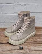 Deabused - Mooie leren boots maat 39 - Teddy - Nieuw €159, Nieuw, Lage of Enkellaarzen, Beige, Ophalen of Verzenden