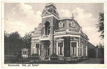 959916 Ruinerwold Drenthe 1940 villa W Derks Gelopen met pos beschikbaar voor biedingen