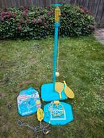 Swingbal tennispaal met basket, voetbal in 1, Ophalen