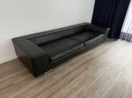 Lounge bank leer, Huis en Inrichting, Banken | Bankstellen, Ophalen, 250 tot 300 cm, 75 tot 100 cm, Zo goed als nieuw