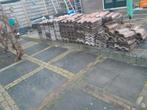 Gratis dakpannen, Doe-het-zelf en Verbouw, Dakpannen en Dakbedekking, Ophalen, Gebruikt, Steen of Klei, 15 m² of meer