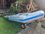 4pk yamaha motor met rubberboot en kleine trailer, Watersport en Boten, Rubberboten, Ophalen, Zo goed als nieuw, Benzine, Minder dan 70 pk