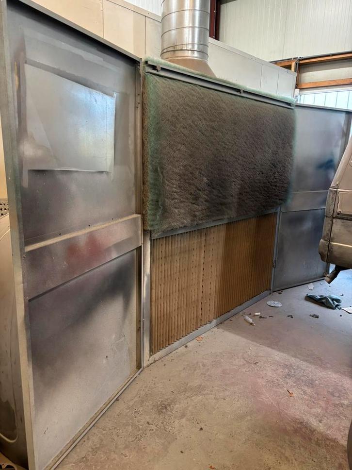 Spuitwand, Doe-het-zelf en Verbouw, Ventilatie en Afzuiging, Gebruikt, Afzuiger, Ophalen of Verzenden