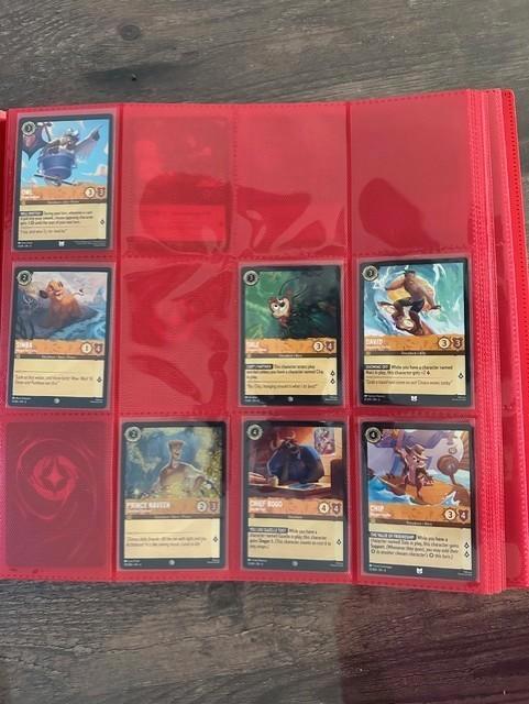 Disney Lorcana Kaarten + Verzamelmap, Verzamelen, Disney, Nieuw, Plaatje of Poster, Overige figuren, Ophalen of Verzenden