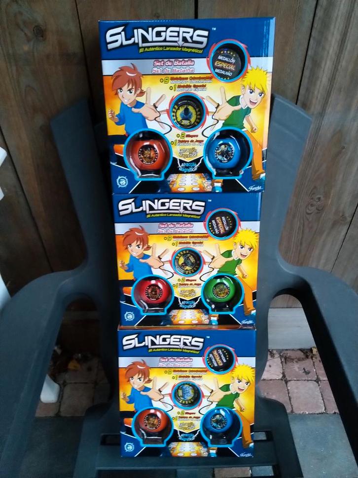 Partij battle set Slingers, Diversen, Rommelmarktspullen, Ophalen