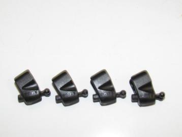 T.K FOX BLACK LABEL ADJUSTABLE LINE CLIP 4 STUKS !!!! beschikbaar voor biedingen