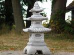 Japanse Pagode Tuinbeeld – Steen – 45 cm, Ophalen of Verzenden, Steen, Overige typen