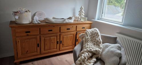 Mooie grenen dressoir, Huis en Inrichting, Kasten | Dressoirs, Zo goed als nieuw, 25 tot 50 cm, Ophalen