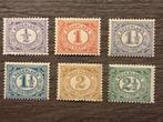 Postzegels Nederland serie NVPH 50 - 55, Postzegels en Munten, Postzegels | Nederland, Ophalen of Verzenden, T/m 1940, Postfris