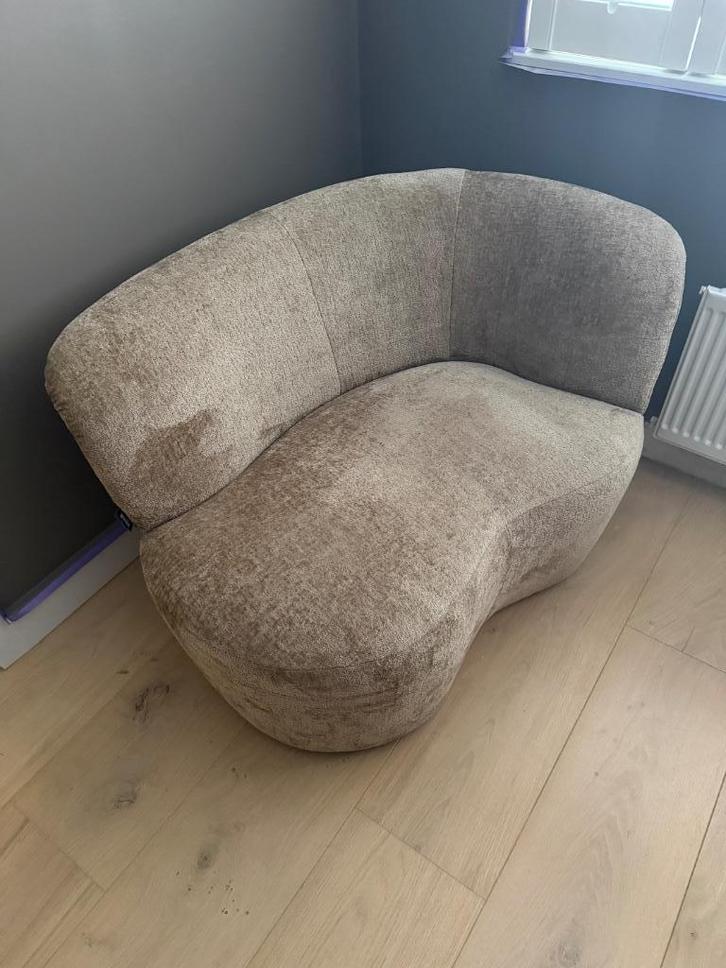 Woood bankje, Huis en Inrichting, Fauteuils, Zo goed als nieuw, Stof, 100 tot 125 cm, 75 tot 100 cm, Ophalen