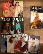 pakket Vogue NL + buitenland, Vogue living, Harper's Bazaar, Ophalen of Verzenden, Zo goed als nieuw