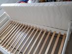 1-persoonsbed, kleur wit, incl matras 90x180, Huis en Inrichting, 190 cm of minder, 90 cm, Gebruikt, Eenpersoons