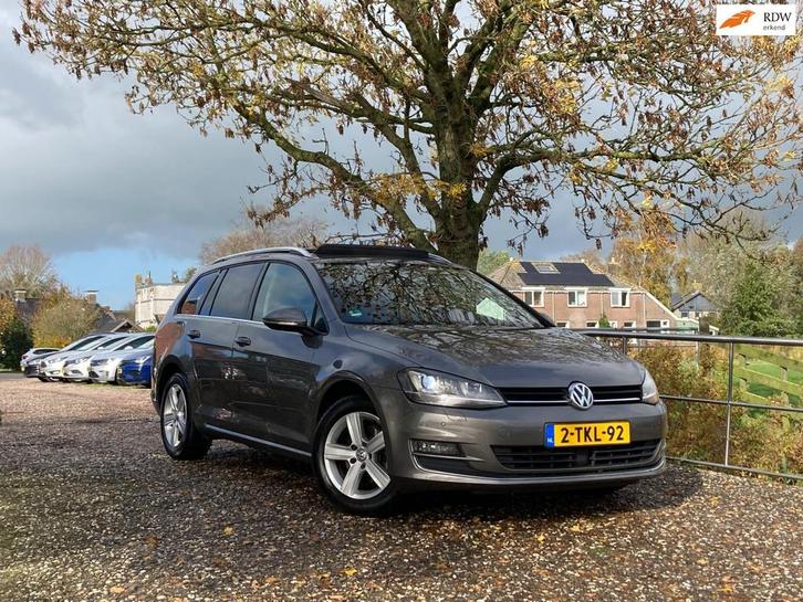 Volkswagen Golf Variant 2.0 TDI Highline | Pano + Cruise + C, Auto's, Volkswagen, Bedrijf, Te koop, Golf Variant, ABS, Achteruitrijcamera