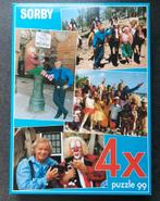 4 x Puzzel Bassie en Adriaan ( in 1 doos) Sorby, Ophalen of Verzenden, Zo goed als nieuw, Overige typen