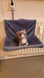 Blauwe radiator mand, Ophalen