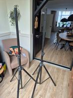 Staanders voor boxen  of licht, Muziek en Instrumenten, Standaards, Ophalen, Gebruikt