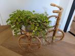 Rotan bamboe plantenhouder fiets, Overige materialen, Gebruikt, Minder dan 60 cm, Rond
