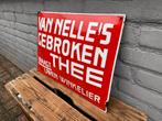 Van Nelle Thee emaille reclamebord, Ophalen of Verzenden