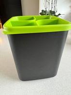1+1 Tupperware keukenhulp organizer groen/zwart  1,8 liter, Huis en Inrichting, Keuken | Tupperware, Ophalen, Zo goed als nieuw