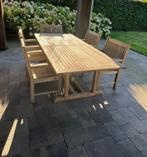 Exclusieve Teak & Garden tuinset, Tuin en Terras, Tuinsets en Loungesets, Ophalen, 5 zitplaatsen, Gebruikt, Teakhout