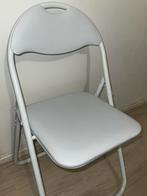 Acht inklapbare stoelen, Ophalen, Zo goed als nieuw, Wit
