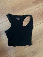 Zwarte Sport Top maat XS, Zwart, Zo goed als nieuw, Zonder mouw, Maat 34 (XS) of kleiner