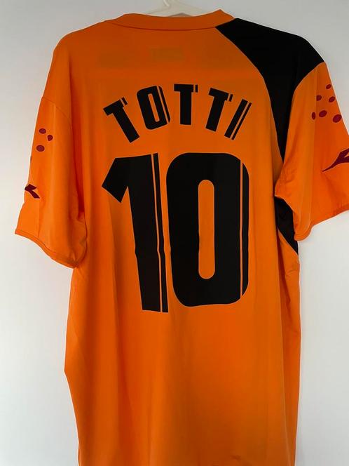 Retro Totti As Roma diadora Italië Large Serie A vintage, Sport en Fitness, Voetbal, Nieuw, Shirt, Maat L, Ophalen of Verzenden