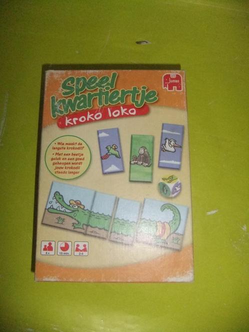 OPRUIMING! NU €0,95! SPEL KROKO LOKO, Kinderen en Baby's, Speelgoed | Educatief en Creatief, Gebruikt, Ophalen