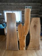 boomschijven boomplank bijzettafel tafel salontafel bartafel, Ophalen of Verzenden, Nieuw, Overige vormen, Hout