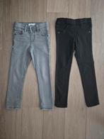 Name it jeans spijkerbroek broek zwart grijs skinny mt 110, Ophalen of Verzenden, Zo goed als nieuw, Meisje, Broek