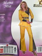 Abba Mama Mia verkleedpak maat M, Kleding | Dames, Carnavalskleding en Feestkleding, Maat 38/40 (M), Ophalen of Verzenden, Zo goed als nieuw